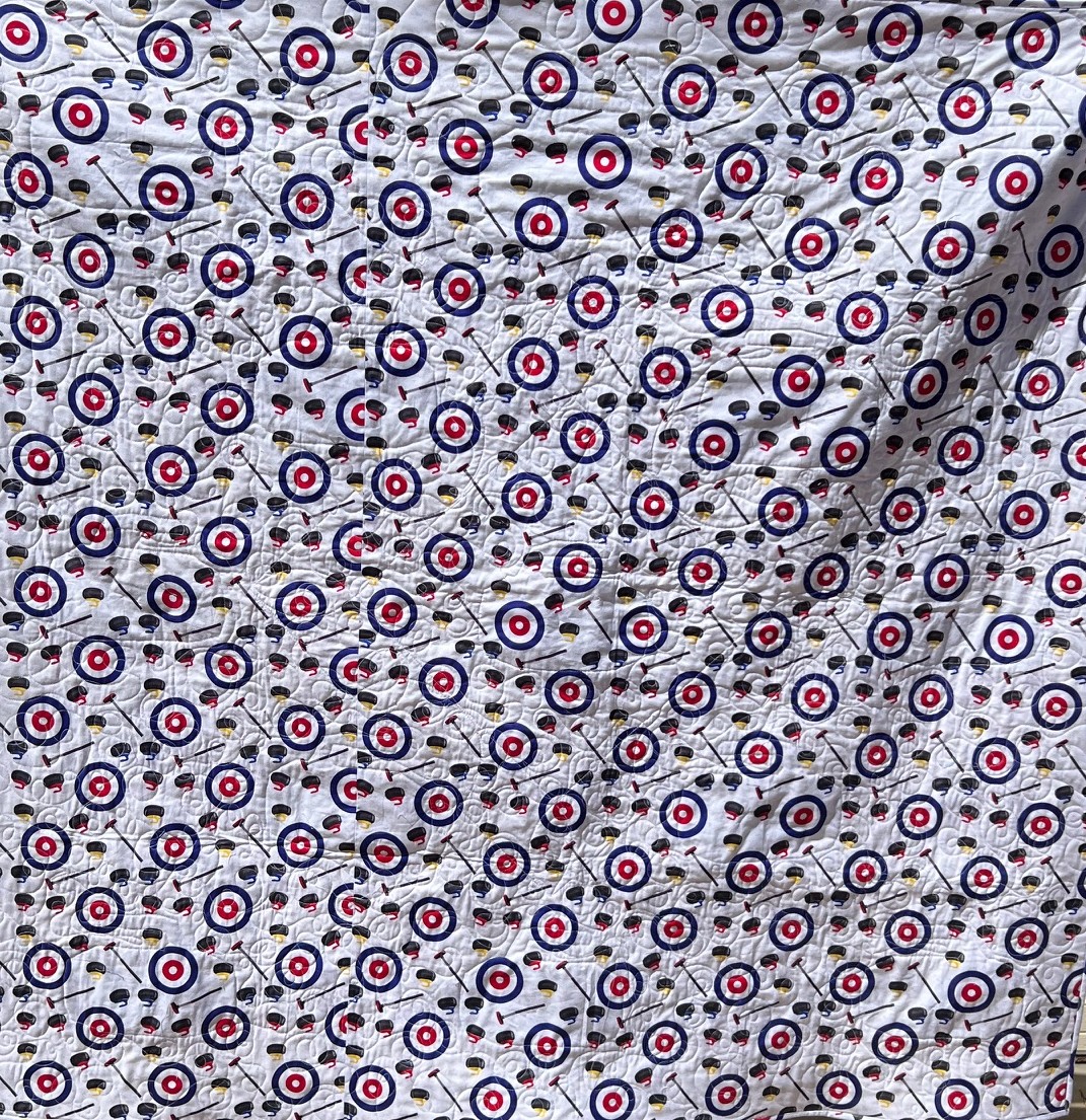 Raffle Quilt Back